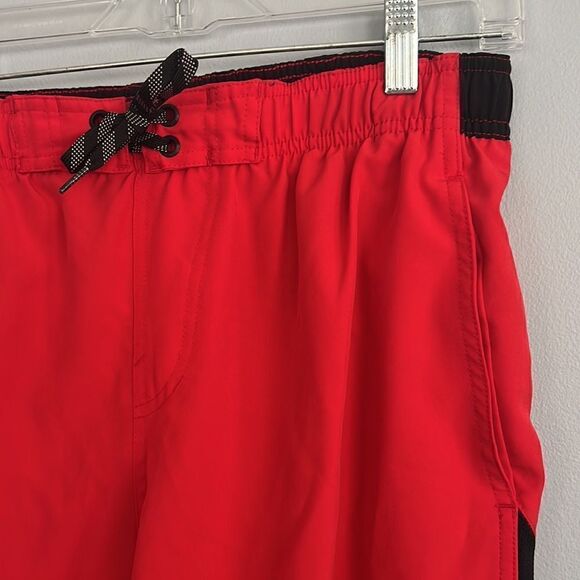 Nike red swim trunks shorts Men’s L - Picture 4 of 12